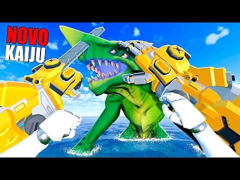 Mais NOVO KAIJU que atira ÁCIDO! no, "Circulo de Fogo Vr" (Kaiju Battle Simulator VR)