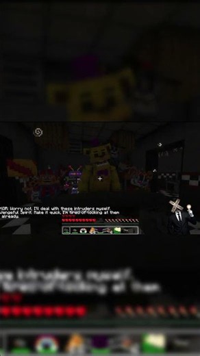 We have arrived at Aftons hell... #gaming #minecraft #fnaf #minecraftfnaf #minecraftmod