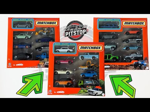 Matchbox Exclusive 8 pack Review - 1:64 Diecast