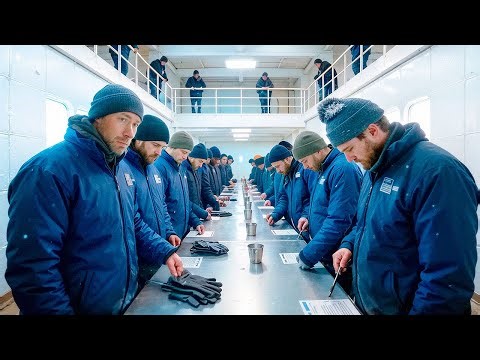 The Strange Daily Routine of Antarctic Crews You've Never Seen