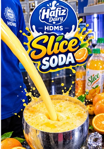 Hafiz Dairy Special Slice Soda — Taste Test and Reaction