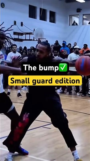 This is what they mean by the bump ! Small guard edition ✅🏀#shorts #ballislife #explore