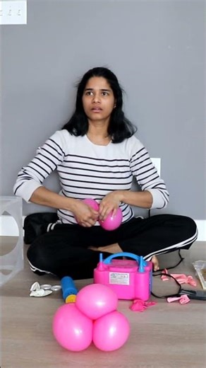 Easy 5” Balloon Cluster Step-by-Step 🎈Beginner Friendly #shorts #shortfeed #diy #decoration #balloon