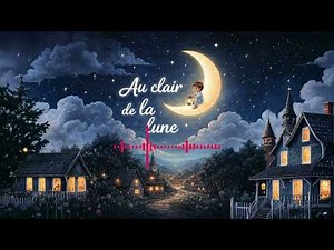 Au clair de la lune 🌙 | French Nursery Rhyme | Traditional Lullaby