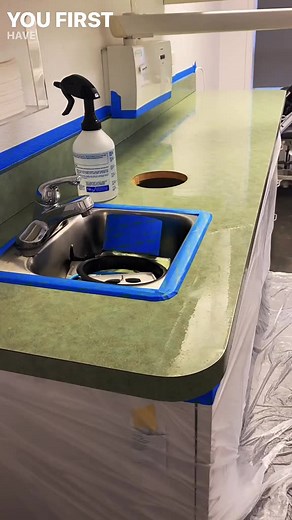 DIY Epoxy Countertop! #diy #tipsandtricks #countertops #epoxy | BYOT