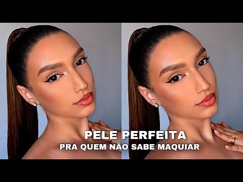 COMO FAZER UMA PELE PERFEITA PARA INICIANTES *DICAS PARA QUEM NÃO SABE MAQUIAR* APRENDA DE UMA VEZ!!
