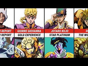 JoJo's Bizarre Adventure: All Main Stands & Users