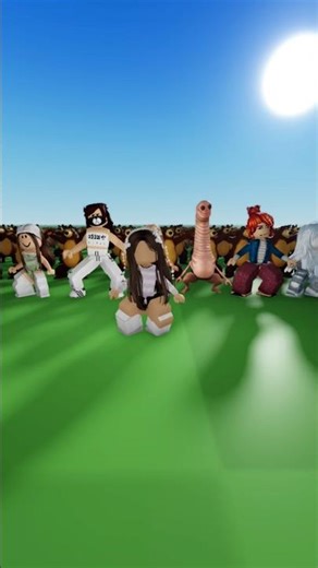 I had to create a whole army 😛 #roblox