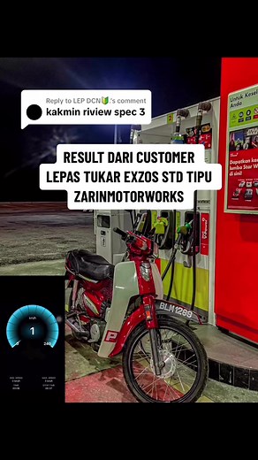 4.8K views · 99 reactions | Kastemer payung feedback exzos std tipu ZarinMotorworks 欄 | KakMin Zarin Motorworks | Facebook