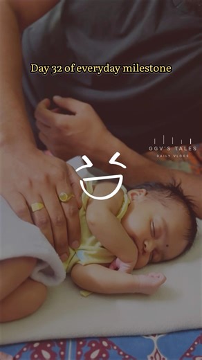 Touch = Fart, Hold = Poop! 💩💨 | Day 32 Milestone #baby #newborn #cute #dad #relatable