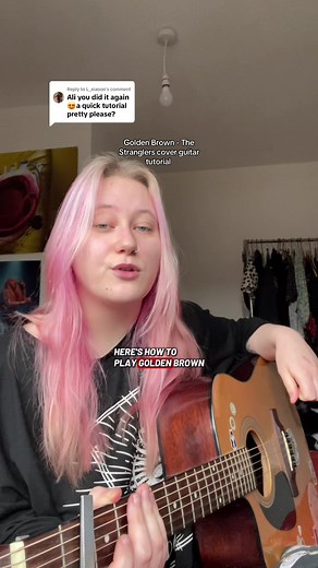 Golden Brown Guitar Tutorial for Beginners