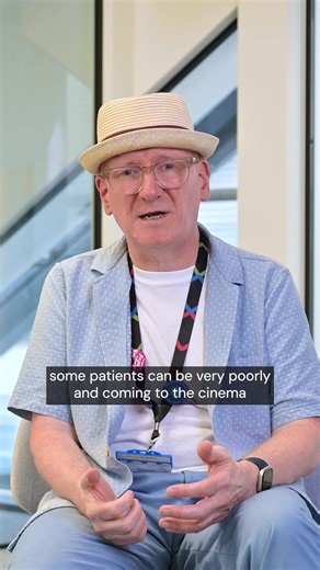Today marks 10 years of the CW MediCinema at Chelsea and Westminster Hospital! Thanks to the generosity of our supporters, 27,625 cinema experiences and 2,085 screenings have brought comfort, joy and escape to patients and families over that time. We’re so proud to provide a space where people can relax and share the magic of film together. Join us as we celebrate a decade of stories, smiles and silver-screen magic! 🎞️ Watch this video where Simon Hickson, manager at CW MediCinema, shares how a