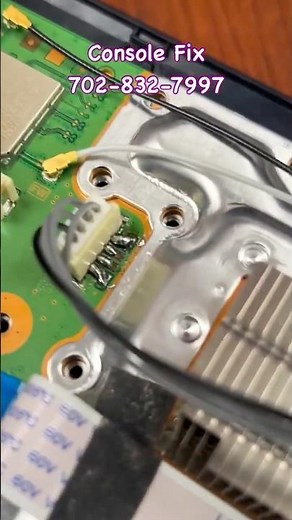 PlayStation 5 torn Fan Connector Trace repair #hdmi #playstation #fanconnector