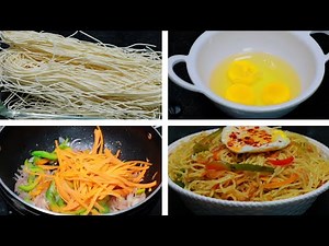 എളുപ്പത്തിലൊരു നൂഡിൽസ് Egg Noodles Recipe In Malayalam | Easy Restaurant Style Egg Noodles