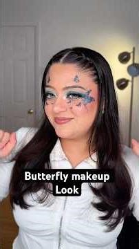 Butterfly makeup tutorials!!#divine_beauty180 ￼#makeuptutorial #foryoupage #makeuplooks #transition