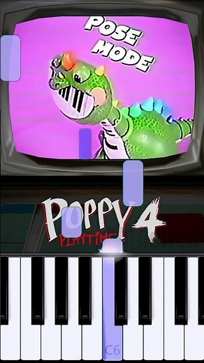 Pianosaurus Theme Song (Poppy Playtime CH4) by ‪@BlackGryph0n‬ on piano