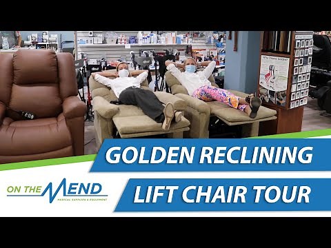 Golden Technologies Reclining Lift Chair Tour 2020