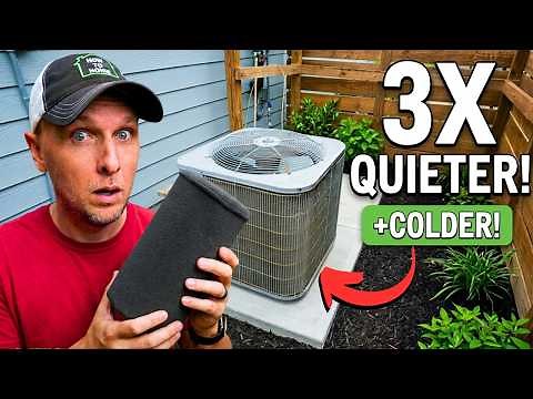Only Do This If You Want A Quieter AC And Colder Air!