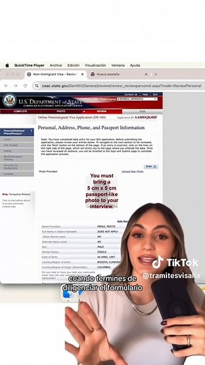 Cómo completar el formulario DS-160 para visa americana