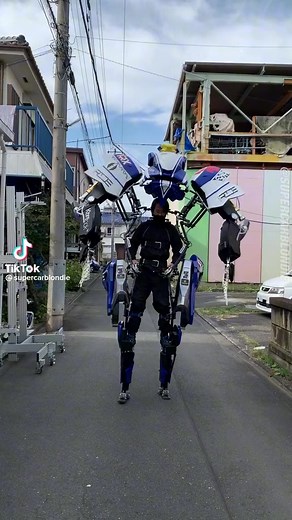 There is a real life EXOSKELETON suit 😍 #CreditToTheOwner #exoskeleton #Futuristic | Eak Anayal