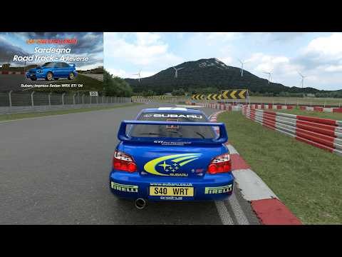 GT7 | Lap Time Challenge | Sardegna - Road Track - A Reverse | Subaru Impreza Sedan WRX STi