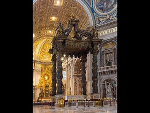 Il baldacchino di San Pietro-Gian Lorenzo Bernini