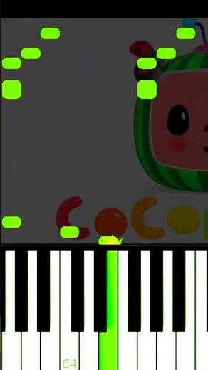COCOMELON INTRO ON PIANO! #shorts