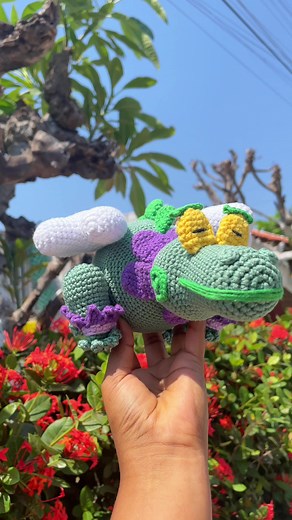 Dino de Junior H: Tutorial de Crochet y Amigurumi