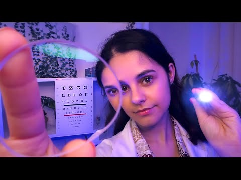 ASMR Medical EYE EXAM Roleplay✨Intense Lights & Visual Triggers