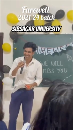 Farewell Memories #sibsagar #university #memories #farewell #2024 #assam #vlog #friends #moments