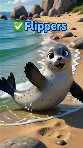 Seal for Kids 🦭 | Learn About Seals in 30 Seconds! | Ocean Animals for Kids 🌊