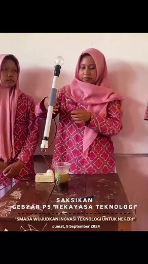 Hasil belajar Proyek Penguatan Profil Pelajar Pancasila (P5) tema Rekayasa Teknologi bertajuk