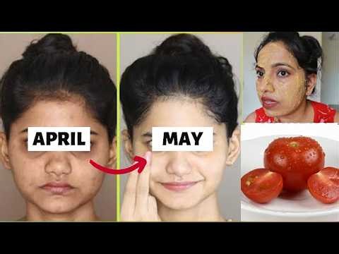 How to apply tomato on your face, it will make your face shine three times | mangu maraiya | beau...
