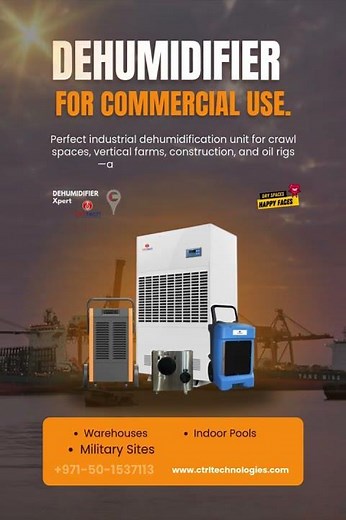Dehumidifier for Commercial Use: Reliable Moisture Control Across Industries.