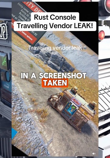 Rust Console: Upcoming Vendor Leak Revealed!
