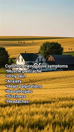 common pre menopause symptoms