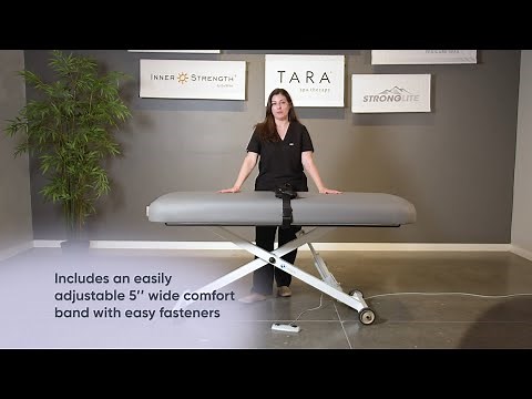 Earthlite Electric Lift Physical Therapy Table with Stretch Assist System - Massage Tools Demo