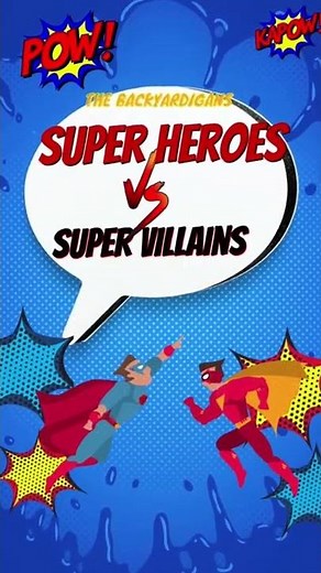 Super Heroes Vs. Super Villains | The Backyardigans #shorts