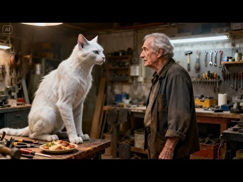 Human Mechanic Forgot He Helped an Albino Alien Feline With a Broken Leg — But Many Years Later ...