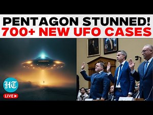 UFO Hearing LIVE | Pentagon Stumped by 21 Sightings, 700+ New Cases | US News | UFO News