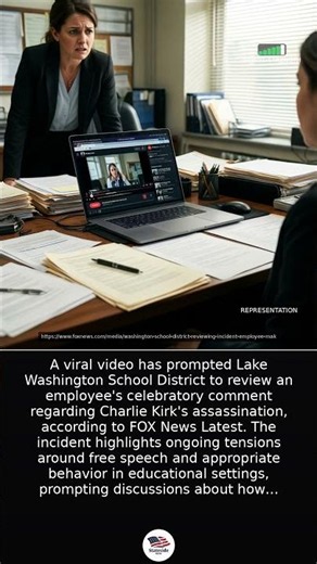 Lake Washington School District Investigates Staff Member's Remarks About Charlie Kirk's Death