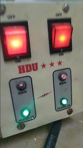 Water distillation unit on working mode