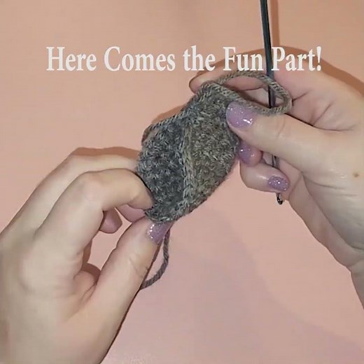 Crochet This in Under 20 Minutes! Free Crochet Mouse Pattern