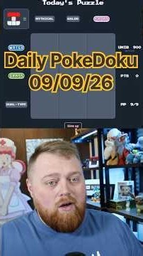 Daily PokeDoku 09/09/26