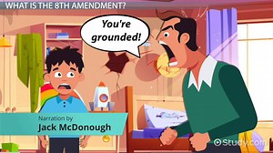 8th Amendment: Lesson for Kids - Video | Study.com