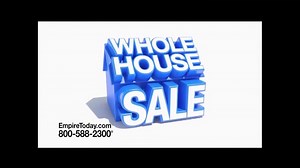 Empire Today Whole House Sale TV Spot