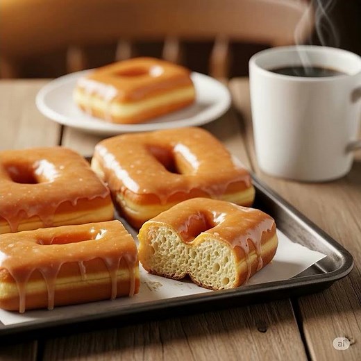 🍁✨ Homemade Maple Donut Bars — Sweet, Soft & Glazed to PERFECTION!