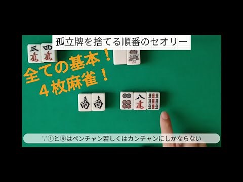 ０から築き上げる健康麻雀教室①『ゲーム概要と四枚麻雀』(初心者向け)