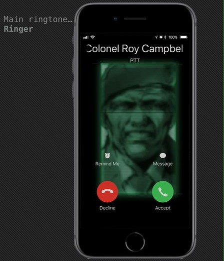 Ringtones from sound effects of the Original Metal Gear Solid