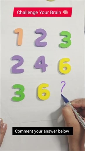 Only Genius Can Solve this Missing Maths Puzzle #shorts